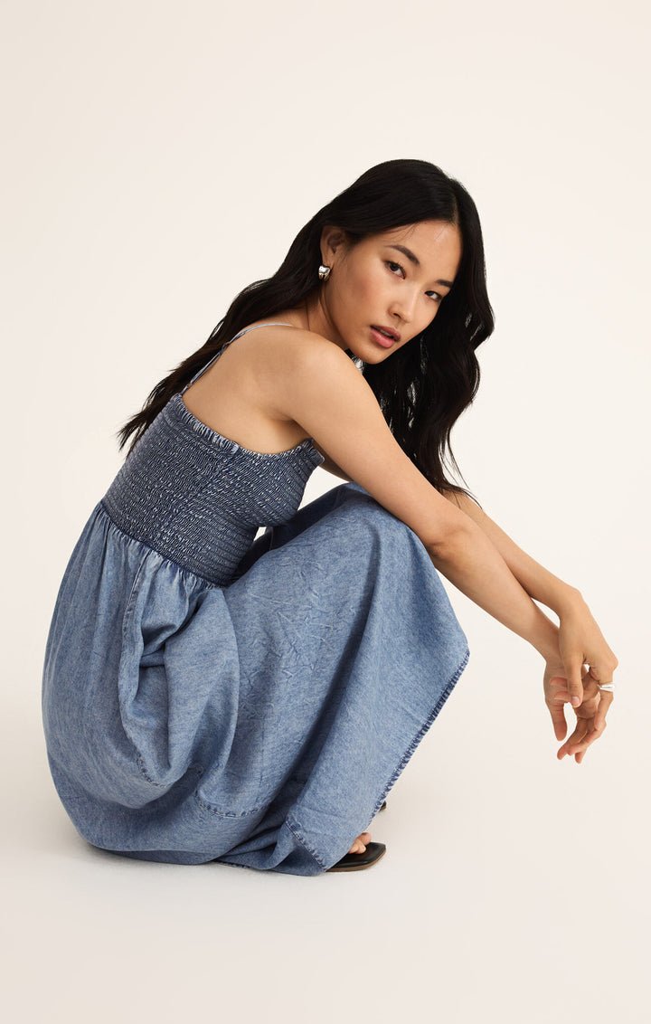Z Supply Bayside Chambray Maxi Dress