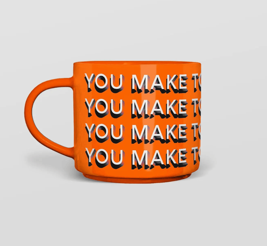 You Make Today Better Stackable Mug - For the love, LV